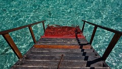 Water ladder swimming pools