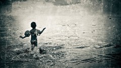 Water lakes splashes