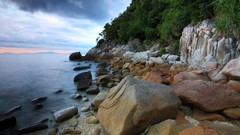 Water Landscapes nature Trees
