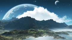 Water Landscapes planets digital