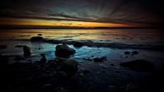 Water Landscapes rocks Sea