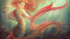 Water mermaids artwork
