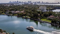 Water Miami USA cities