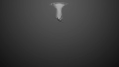 Water minimalistic grey background