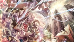 Water moon Books wings dress hats Castles buildings bows 