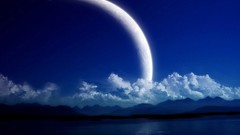 Water Mountains clouds the