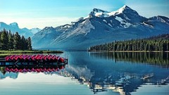 Water Mountains Landscapes