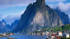 Water Mountains Landscapes