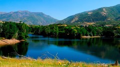 Water Mountains Landscapes nature