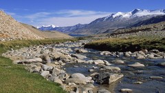 Water Mountains Landscapes nature