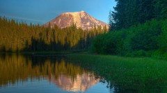 Water Mountains Landscapes nature
