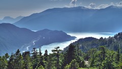 Water Mountains Landscapes nature