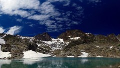 Water Mountains Landscapes snow
