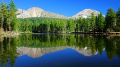 Water Mountains Landscapes Trees