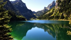 Water Mountains nature