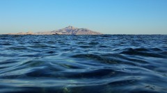 Water Mountains ocean Islands swimming