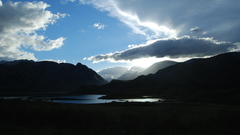 Water Mountains skyscapes nature
