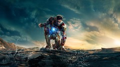 Water Movies film Iron Man armor wet robert downey jr tony 