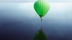 Water nature hot air