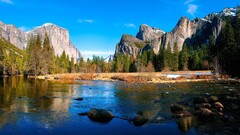 water nature landscape Mountains