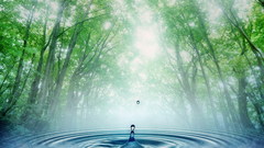 Water nature Trees digital