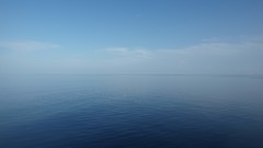 Water ocean clouds nature