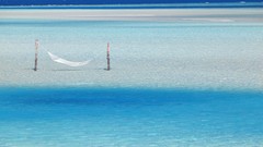 Water ocean hammock Maldives hanging indian