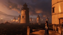 Water ocean lighthouses bioshock infinite Elizabeth Comstock