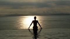 Water ocean woman artwork