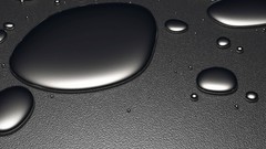 Water paint lights abstract flames water drops multicolor