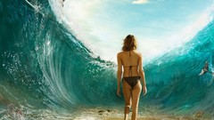 Water paintings swimsuits