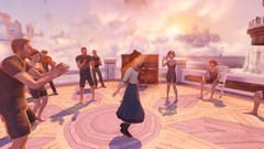 Water piano Beaches dancing bioshock infinite Elizabeth Comstock