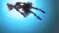 Water pink hair mahou