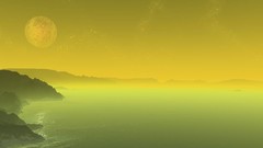 Water planets skyscapes