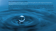 Water Quotes Douglas Adams