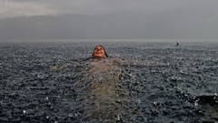 Water rain ocean woman