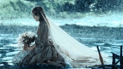 Water rain Pirates of the Caribbean wet Keira Knightley 