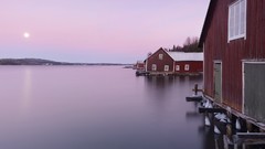 Water red sweden houses