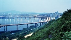 Water roads Bridges skies