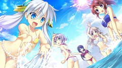 Water sakura momo game cg bikini Himawari