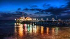 Water santa Los Angeles dock monica Trey Ratcliff