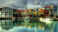 Water ships HDR Photography