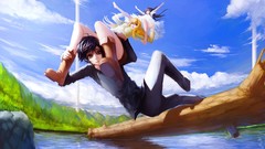 Water skies kirigaya kazuto sword art online ALfheim Online 