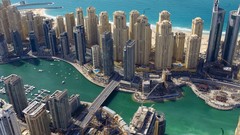 Water Skyscrapers Miami USA cities