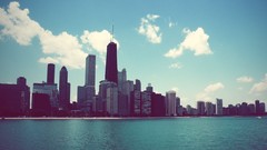 Water Skyscrapers Singapore cities