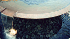 Water stones Fountains macro