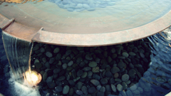 Water stones Fountains pebbles