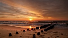 Water sunset Beaches