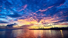 Water sunset Landscapes