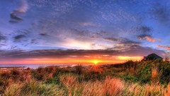 Water sunset sunrise Landscapes